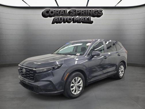 Gray 2025 Honda CR-V LX