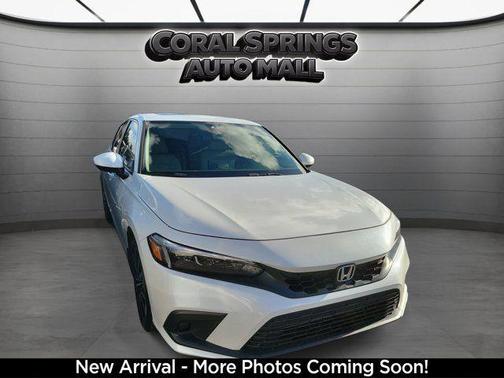 White 2024 Honda Civic EX-L