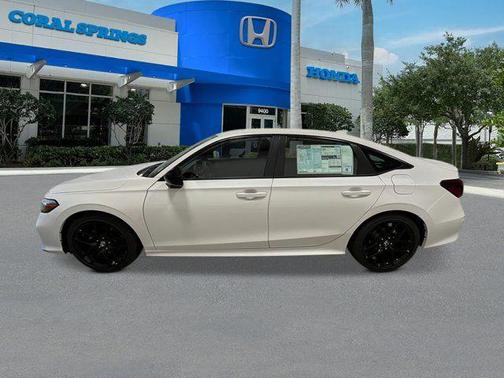 Platinum White Pearl 2026 Honda Civic Sport
