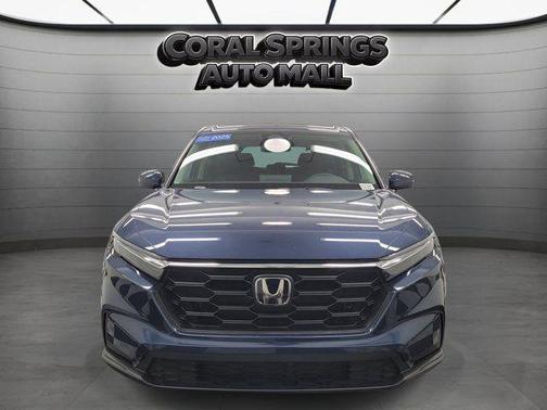 Blue 2025 Honda CR-V LX