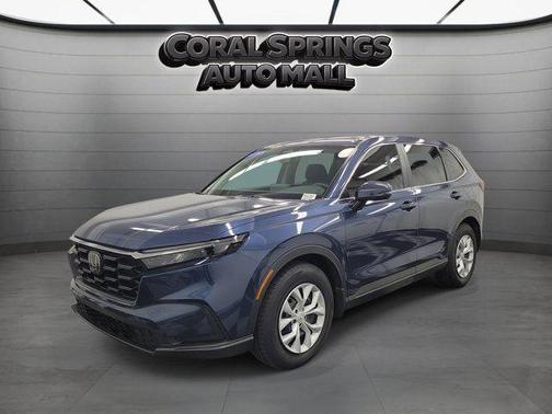 Blue 2025 Honda CR-V LX