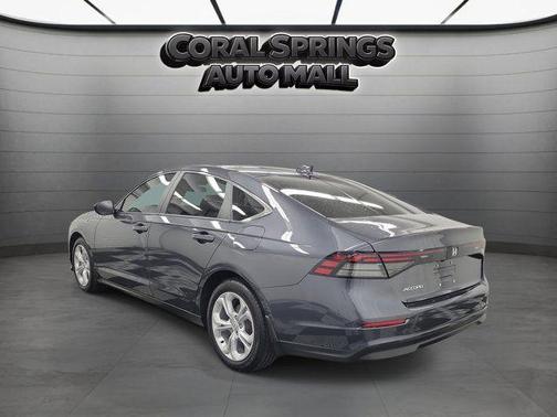 Gray 2025 Honda Accord LX