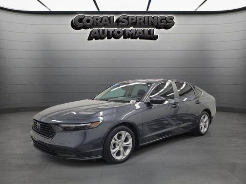 Gray 2025 Honda Accord LX