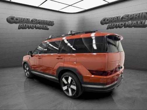 Orange 2025 Hyundai SANTA FE HEV Limited