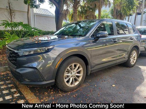 Gray 2025 Honda CR-V EX-L