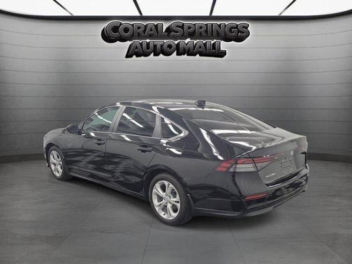 Black 2025 Honda Accord LX