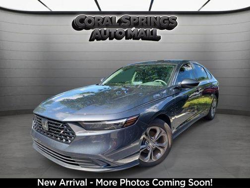Gray 2024 Honda Accord EX