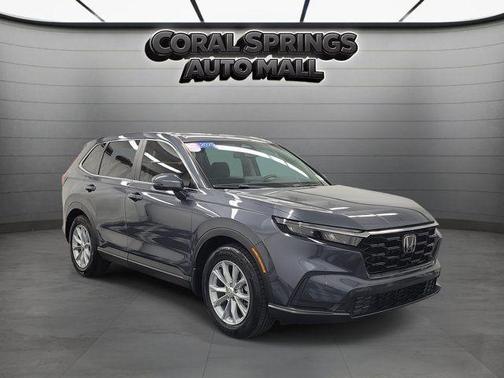 Gray 2025 Honda CR-V EX