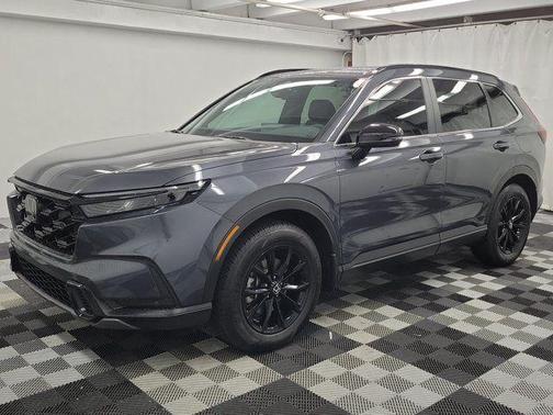 Gray 2024 Honda CR-V Hybrid Sport-L