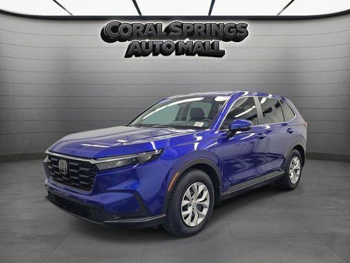Blue 2025 Honda CR-V LX