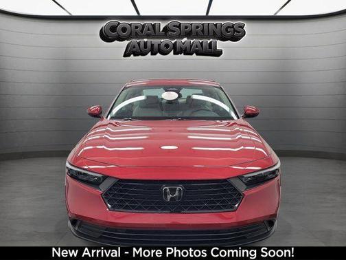 Red 2025 Honda Accord LX