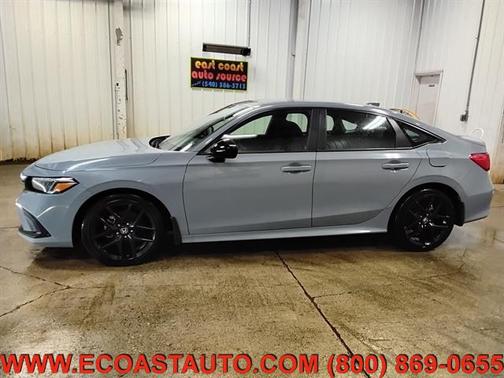 Meteorite Gray Metallic 2022 Honda Civic Sport