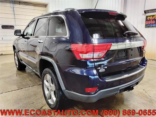 True Blue Pearl 2012 Jeep Grand Cherokee Overland