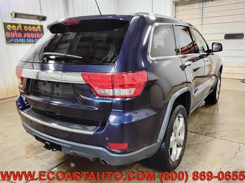 True Blue Pearl 2012 Jeep Grand Cherokee Overland