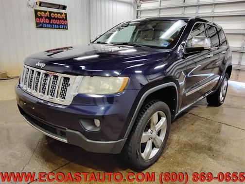 True Blue Pearl 2012 Jeep Grand Cherokee Overland