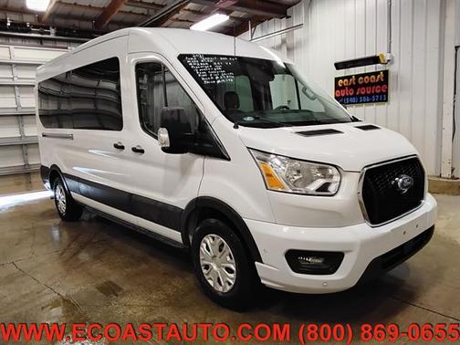 Oxford White 2021 Ford Transit-350 XLT