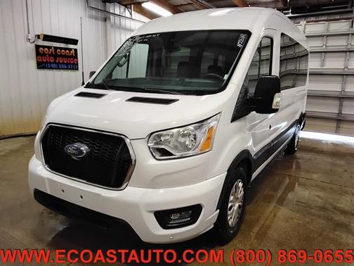 Oxford White 2021 Ford Transit-350 XLT