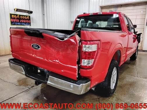 Vermillion Red 2023 Ford F-150 XL