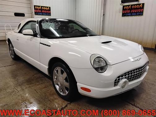 Whisper White 2002 Ford Thunderbird Deluxe