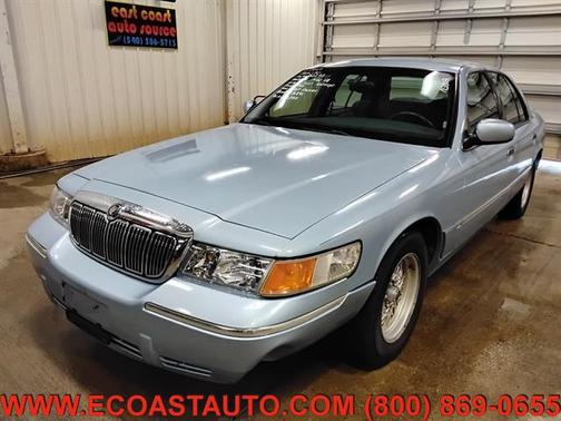 Light Blue Metallic 1999 Mercury Grand Marquis LS
