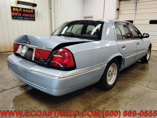 Light Blue Metallic 1999 Mercury Grand Marquis LS