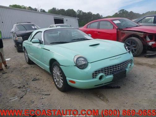 Light Ice Blue Metallic 2004 Ford Thunderbird Deluxe