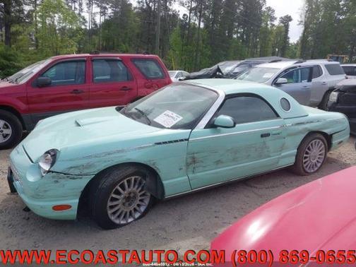 Light Ice Blue Metallic 2004 Ford Thunderbird Deluxe