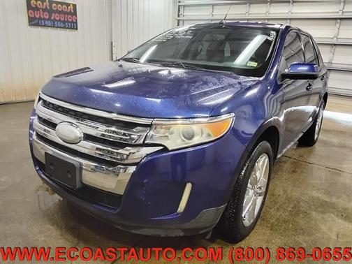 Deep Impact Blue Metallic 2013 Ford Edge SEL