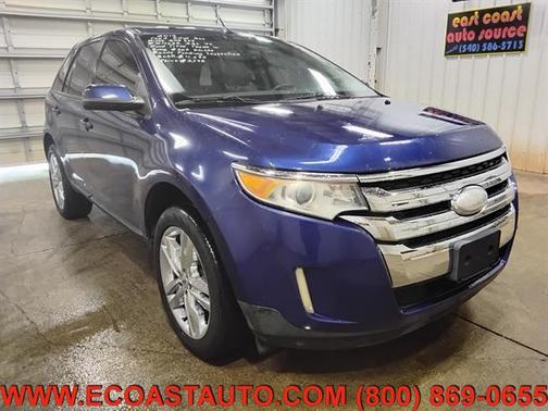 Deep Impact Blue Metallic 2013 Ford Edge SEL