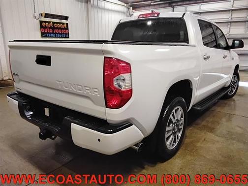 Super White 2021 Toyota Tundra Platinum