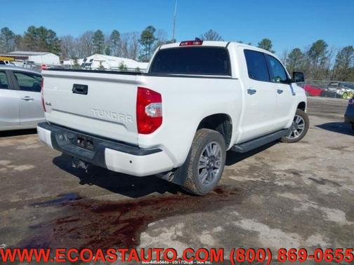 Super White 2021 Toyota Tundra Platinum