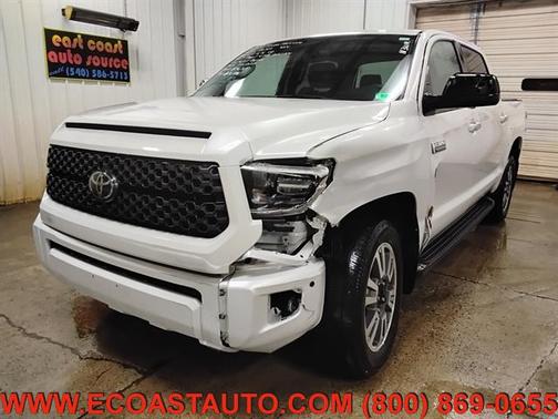 Super White 2021 Toyota Tundra Platinum