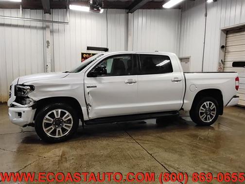 Super White 2021 Toyota Tundra Platinum