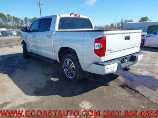Super White 2021 Toyota Tundra Platinum