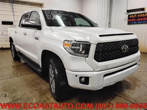 Super White 2021 Toyota Tundra Platinum