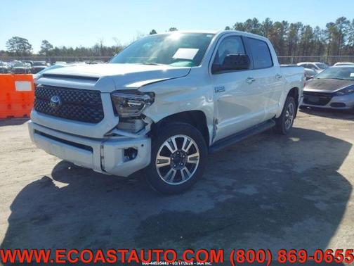 Super White 2021 Toyota Tundra Platinum