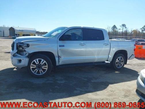 Super White 2021 Toyota Tundra Platinum