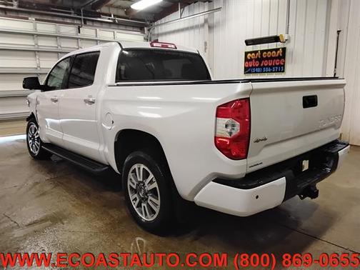 Super White 2021 Toyota Tundra Platinum