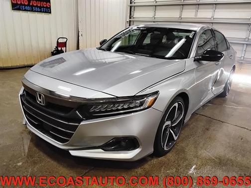 Lunar Silver Metallic 2022 Honda Accord Sport 1.5T