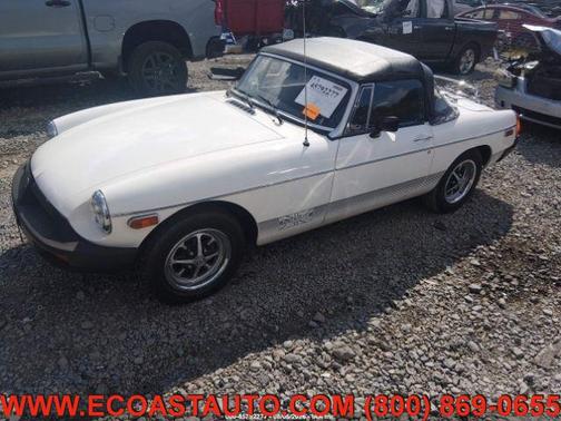 Satin White Pearl 1980 MG MGB
