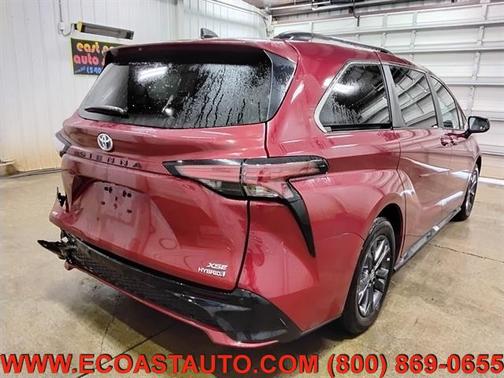 Ruby Flare Pearl 2024 Toyota Sienna XSE 7 Passenger