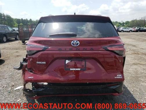 Ruby Flare Pearl 2024 Toyota Sienna XSE 7 Passenger
