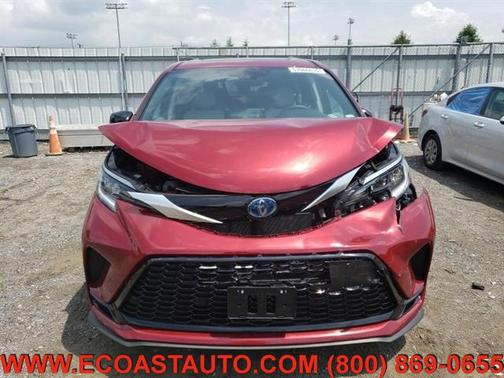 Ruby Flare Pearl 2024 Toyota Sienna XSE 7 Passenger
