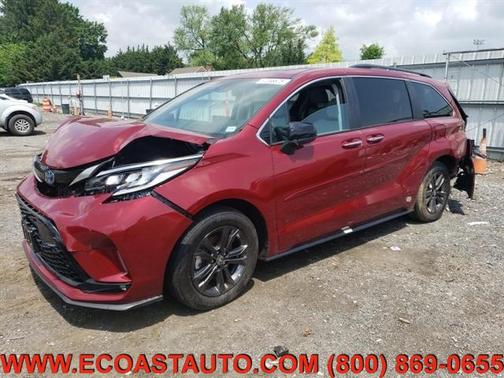 Ruby Flare Pearl 2024 Toyota Sienna XSE 7 Passenger