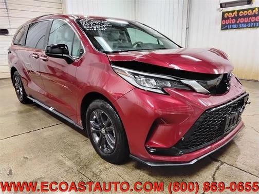 Ruby Flare Pearl 2024 Toyota Sienna XSE 7 Passenger