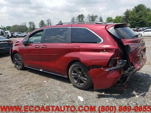 Ruby Flare Pearl 2024 Toyota Sienna XSE 7 Passenger