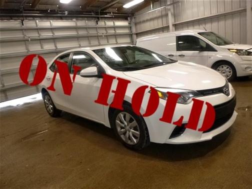 Super White 2014 Toyota Corolla L