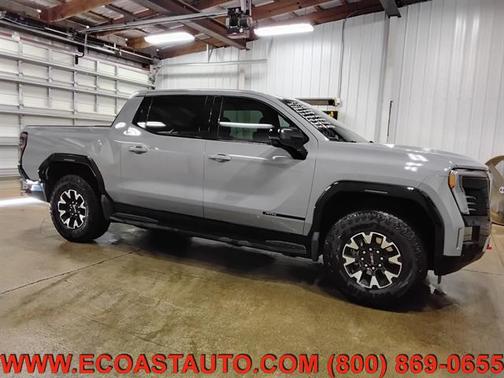 Thunderstorm Gray 2026 GMC Sierra EV Extended Range AT4