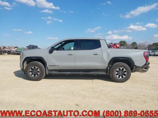 Thunderstorm Gray 2026 GMC Sierra EV Extended Range AT4