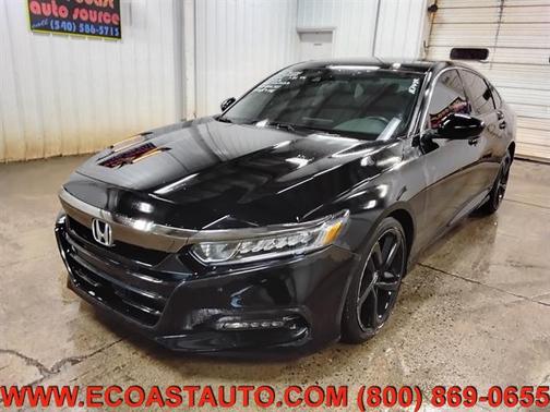 Crystal Black Pearl 2018 Honda Accord Sport 1.5T